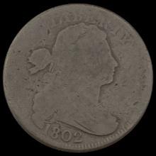 1802 Draped Bust Large Cent NICELY CIRCULATED