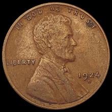 1924-D Wheat Cent NEARLY UNCIRCULATED
