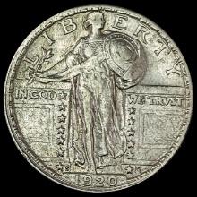 1920-S Standing Liberty Quarter CLOSELY UNCIRCULATED