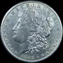1886-S Silver Morgan Dollar CHOICE AU
