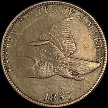 1857 Flying Eagle Cent CLOSELY UNCIRCULATED