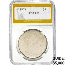 1903 Morgan Silver Dollar PGA P1