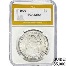 1900 Lafayette Dollar PGA MS64 PGA