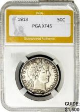 1913 Barber Half Dollar PGA XF45