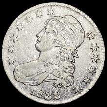 1832 Capped Bust Half Dollar CLOSELY UNCIRCULATED CLOSELY UNCIRCULATED