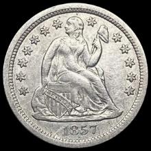 1857-O Seated Liberty Dime CLOSELY UNCIRCULATED