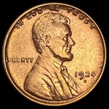 1924-D Wheat Cent CLOSELY UNCIRCULATED