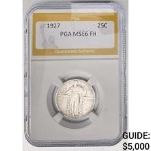 1927 Standing Liberty Quarter PGA MS66 FH