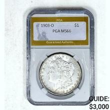 1903-O Morgan Silver Dollar PGA MS66