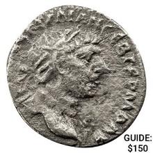 Roman Trajan 98-117 AD Silver Denarius NEARLY UNCIRCULATED