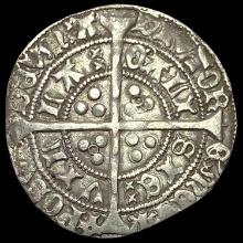 [1422-1430] England Henry VI Silver Groat CLOSELY UNCIRCULATED