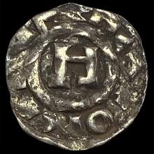 [1004-1024] Lucca Henry II Silver Denaro NEARLY UNCIRCULATED