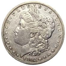 1892-S Morgan Silver Dollar VF