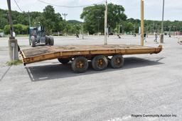 Tri Axles Equipment Trailer