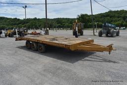 Tri Axles Equipment Trailer