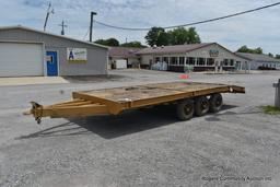 Tri Axles Equipment Trailer