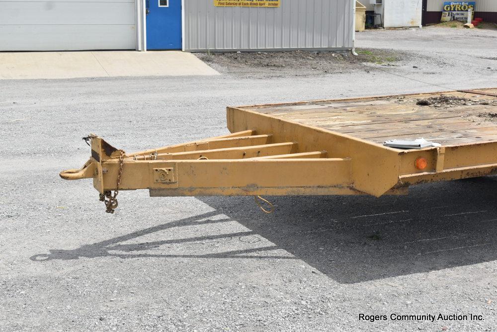 Tri Axles Equipment Trailer