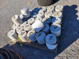 Skid Of Concrete Buckets