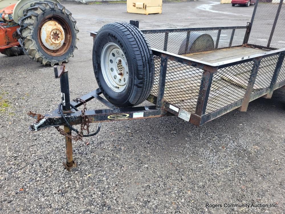 12' Single Axle Trailer - No Title