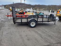 12' Single Axle Trailer - No Title