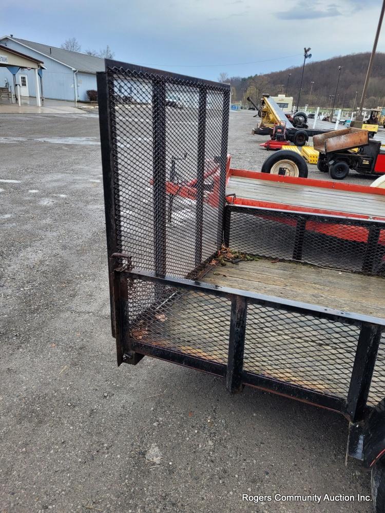 12' Single Axle Trailer - No Title