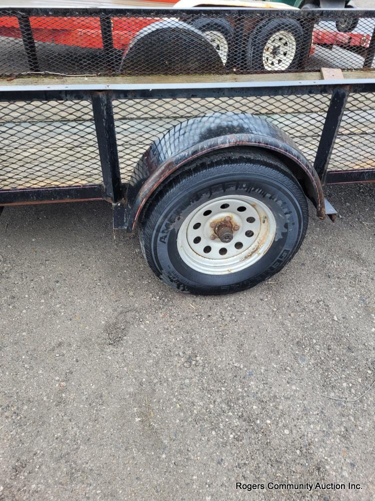 12' Single Axle Trailer - No Title