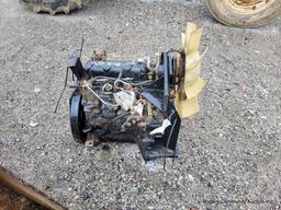Perkin Diesel Motor - Runs Good