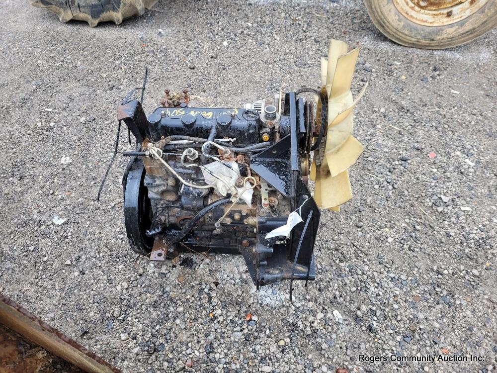 Perkin Diesel Motor - Runs Good