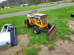 International Cub Tractor W/ Snow Plow