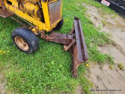 International Cub Tractor W/ Snow Plow