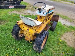 International Cub Tractor W/ Snow Plow