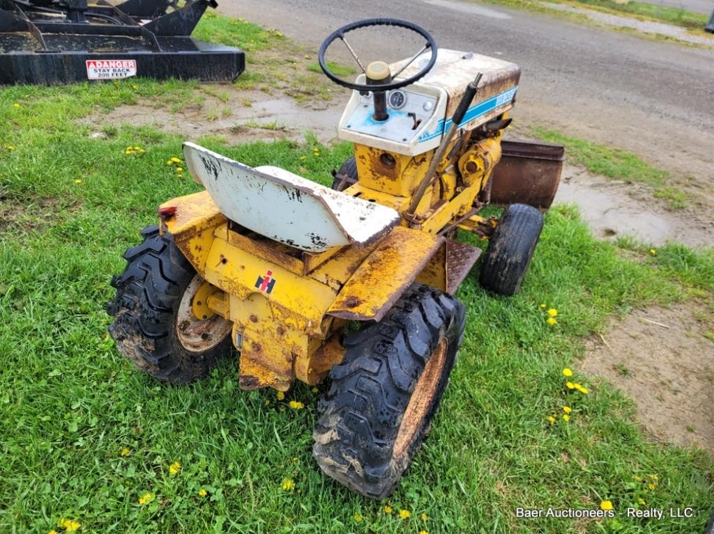International Cub Tractor W/ Snow Plow