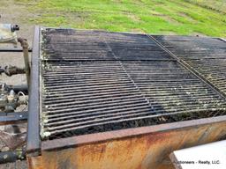 17' Portable Lavarock Grill Trailer