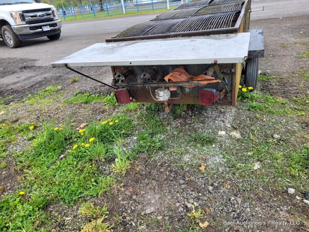 17' Portable Lavarock Grill Trailer