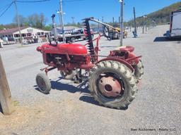Farmall Cab Tractor W/ Sickle Mower- Runs