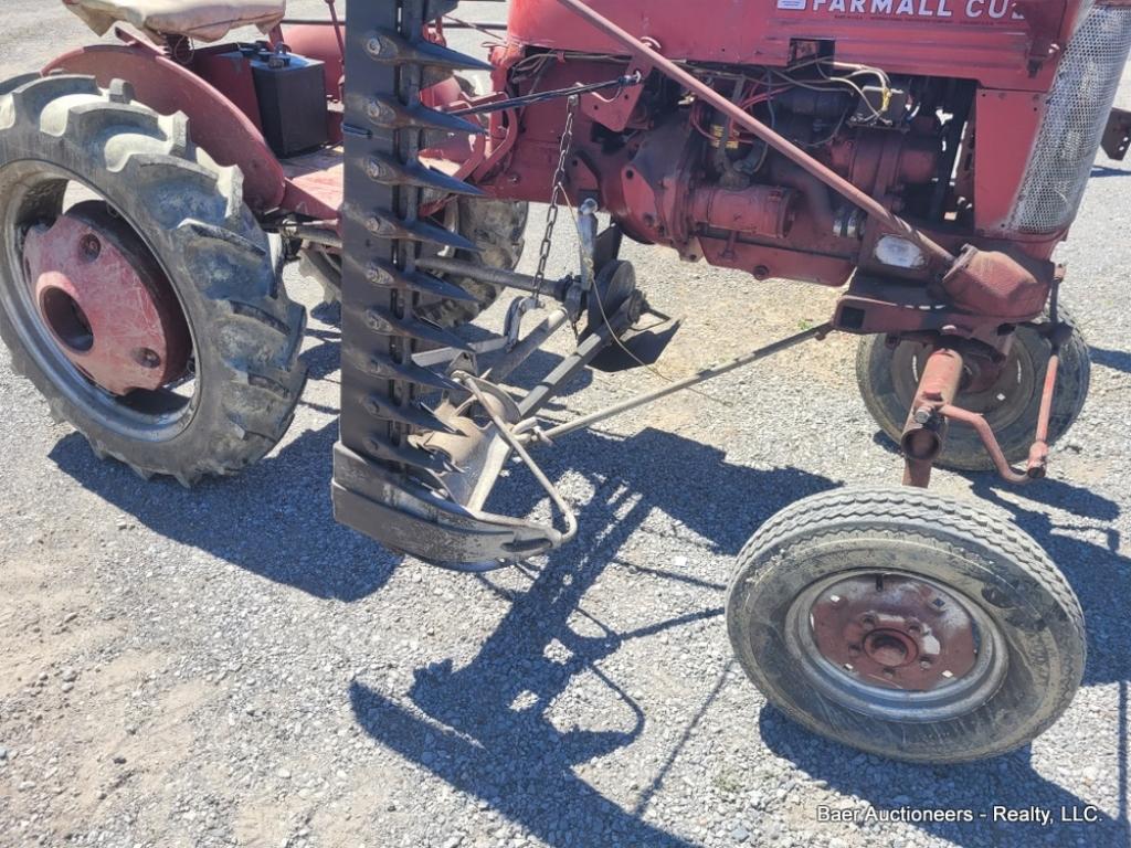 Farmall Cab Tractor W/ Sickle Mower- Runs