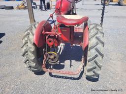 Farmall Cab Tractor W/ Sickle Mower- Runs