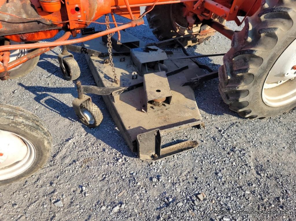 Allis Chalmers B Tractor W/ Belly Mower