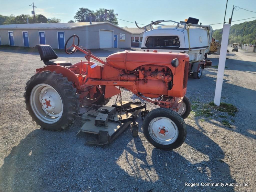 Allis Chalmers B Tractor W/ Belly Mower