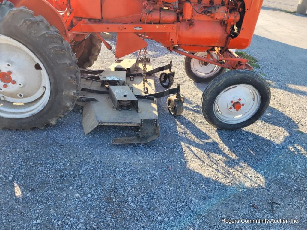 Allis Chalmers B Tractor W/ Belly Mower
