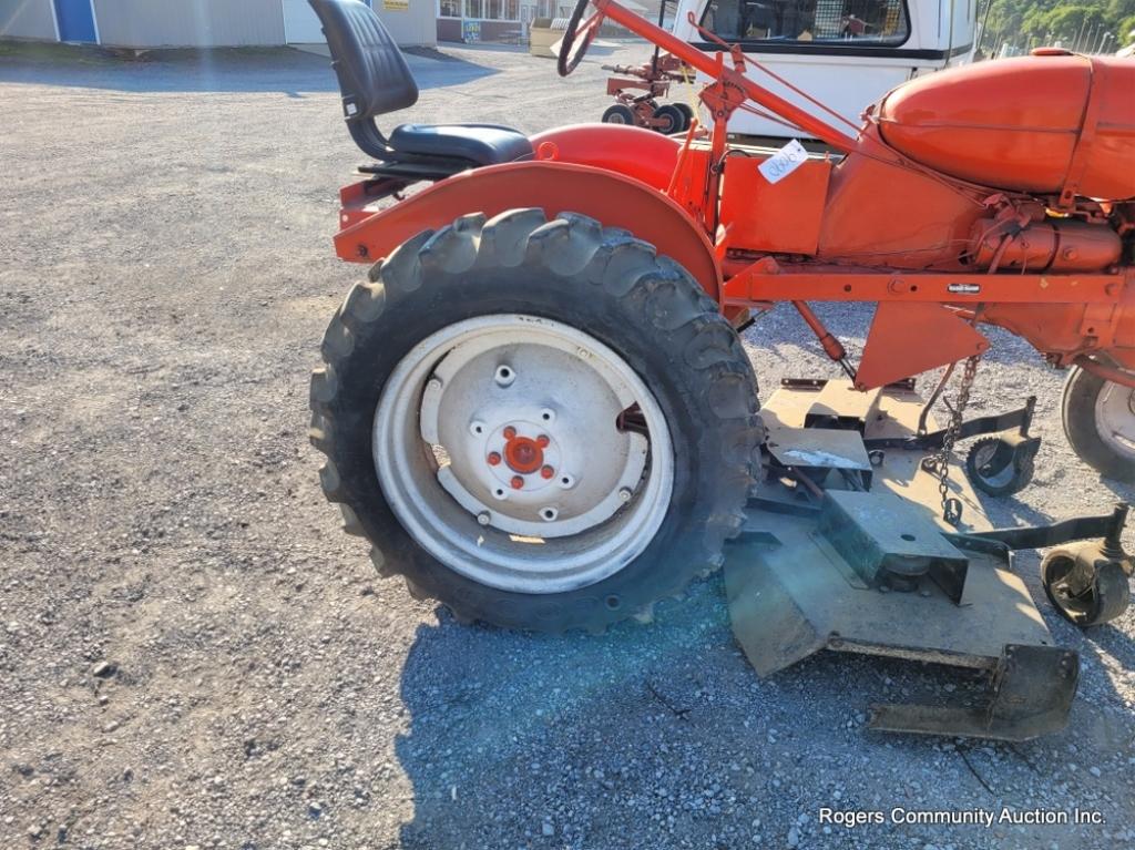 Allis Chalmers B Tractor W/ Belly Mower