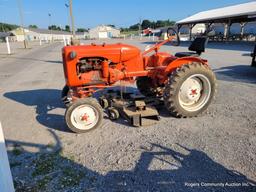 Allis Chalmers B Tractor W/ Belly Mower