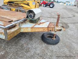 16' Tandem Axle Trailer W/ Winch