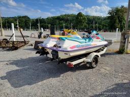 2 Jet Ski"s W/trailer (no Title)