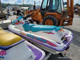 2 Jet Ski"s W/trailer (no Title)