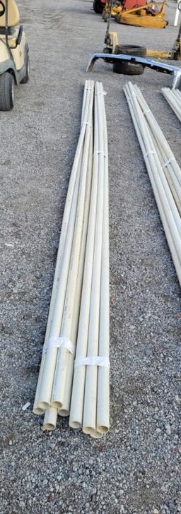 10 Pcs - 20' 1 1/2" Pvc