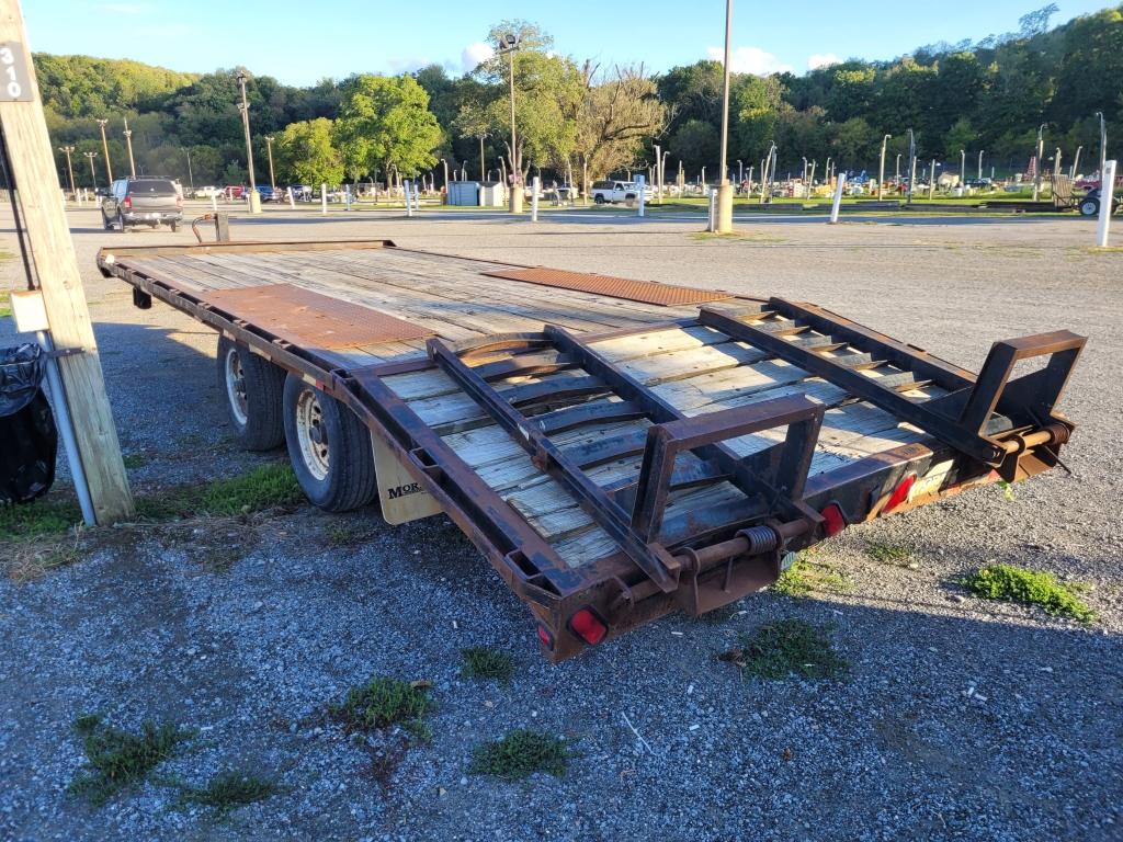 Moritz 16' + 4' Tandem Axle Trailer