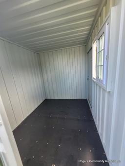 9' Container W/ Man Door And Window - New