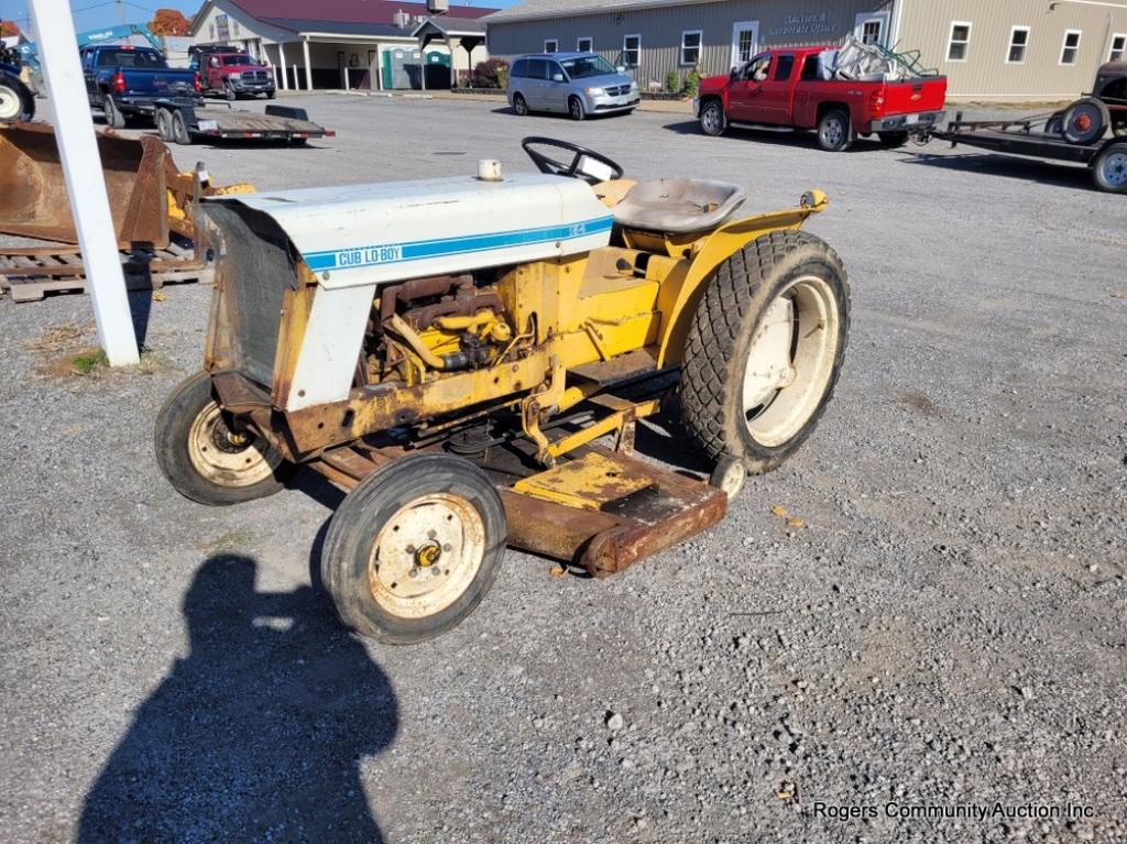 Cub Loboy 154 Tractor W/ Belly Mower