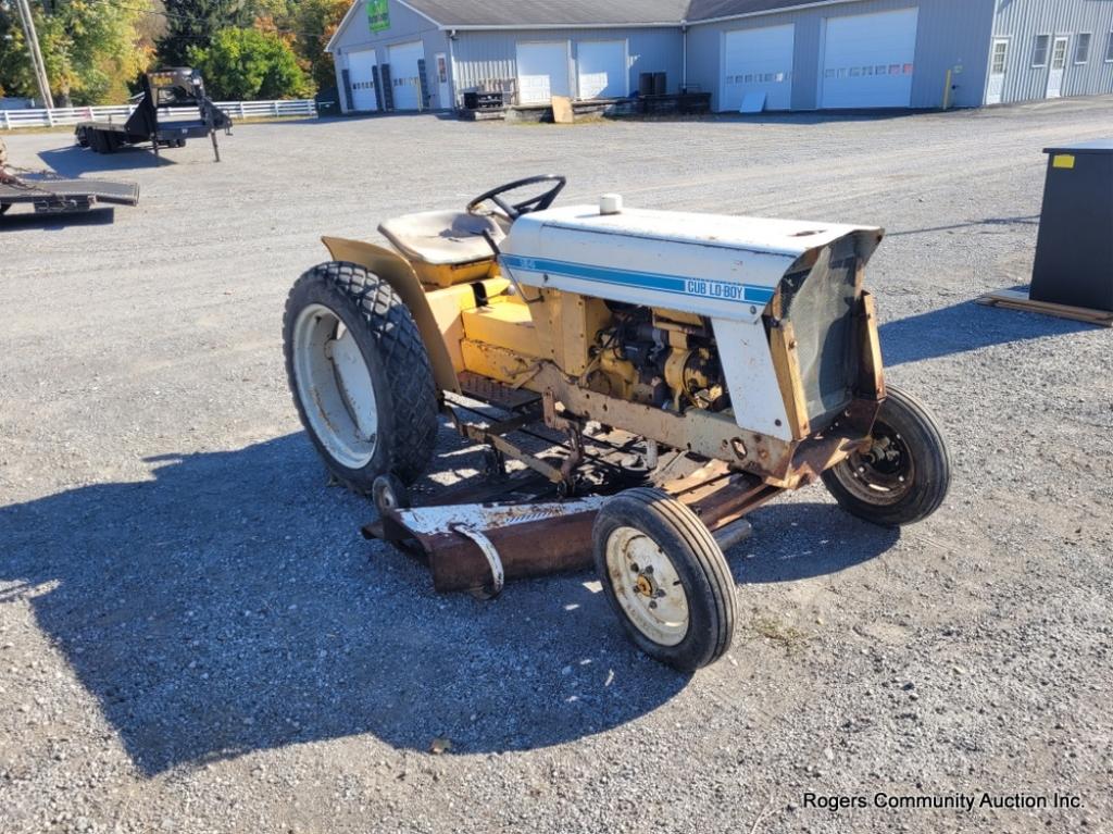 Cub Loboy 154 Tractor W/ Belly Mower